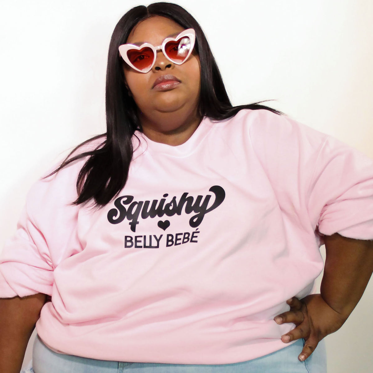 Squishy Belly Bebe Sweatshirt   Fat Mermaids  - Fat Mermaids 