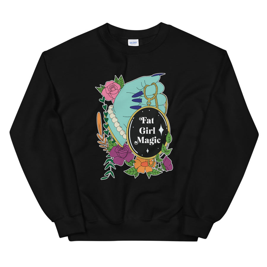 Fat Girl Magic Sweatshirt - Fat Mermaids 